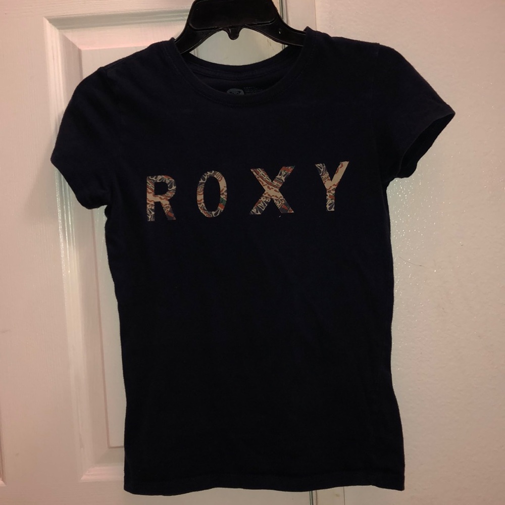 Blue Roxy tee